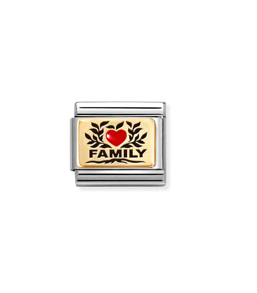 Composable Classic Link Family With Red Heart