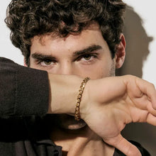 Load image into Gallery viewer, Bold Steel Bracelet - 18K Plated
