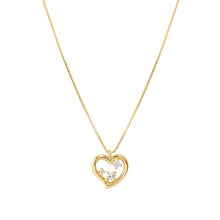 Load image into Gallery viewer, Dream Beats Necklace - Heart 18K Plated
