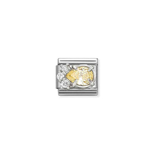 Composable Classic Link Yellow-White Drop