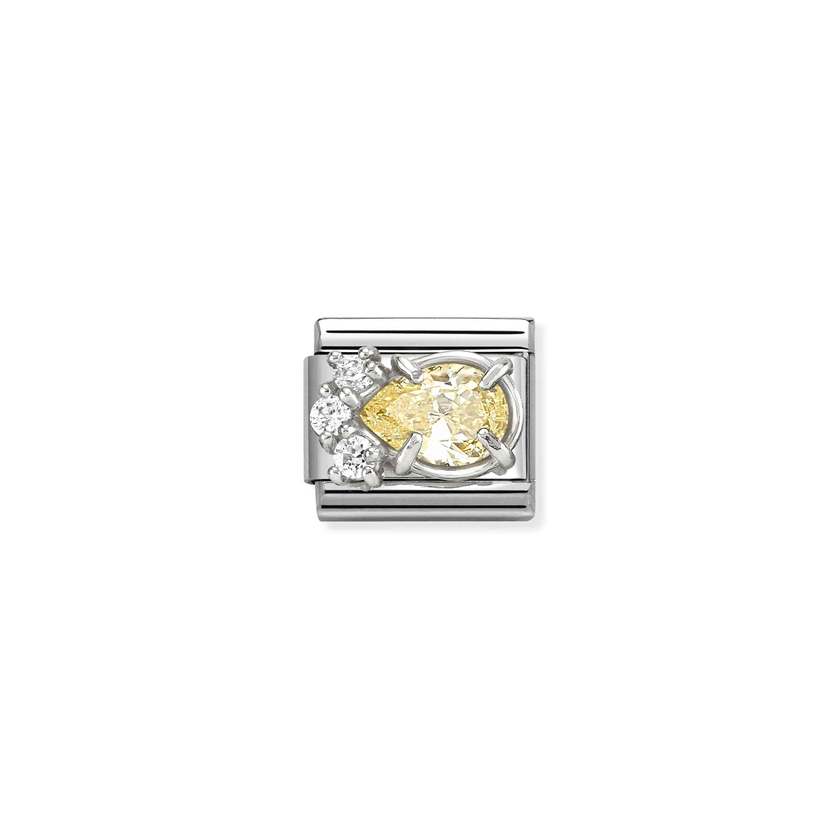 Composable Classic Link Yellow-White Drop