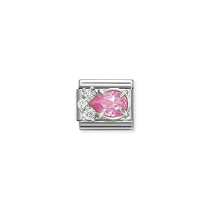 Composable Classic Link Pink-White Drop