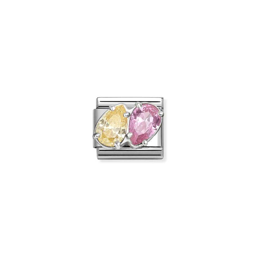 Composable Classic Link Yellow-Pink Drops
