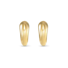 Load image into Gallery viewer, Ecclectica Earrings - Drop Hoop Small Yellow PVD
