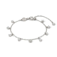 Load image into Gallery viewer, Precious Moves Bracelet - Silver Clear Cubic Zirconia
