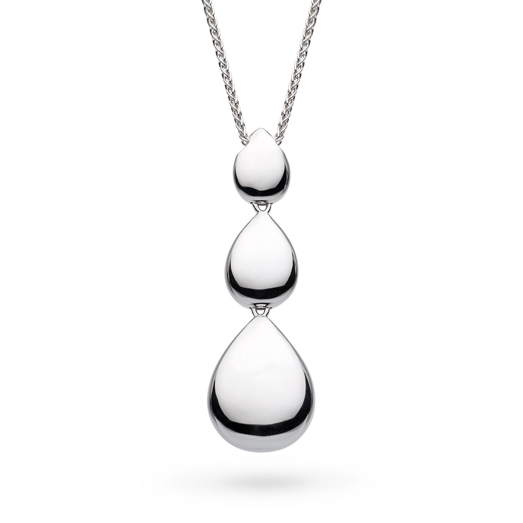 Coast Pebble Smooth Triple Grande Toggle Necklace