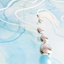 Load image into Gallery viewer, Coast Pebble Smooth Triple Grande Toggle Necklace
