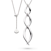 Load image into Gallery viewer, Entwine Twine Twist Trio Link Necklace
