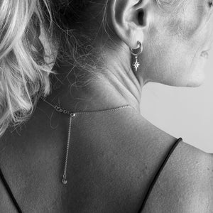 Céleste North Star Starburst Necklace