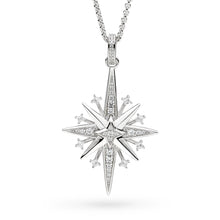 Load image into Gallery viewer, Céleste North Star Starburst Necklace
