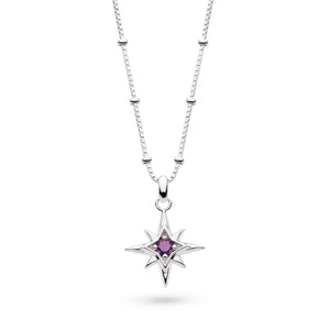 Aurora Birthstone Necklace - February