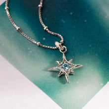 Load image into Gallery viewer, Aurora Birthstone Necklace - March
