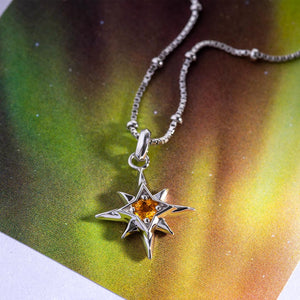 Aurora Birthstone Necklace - November