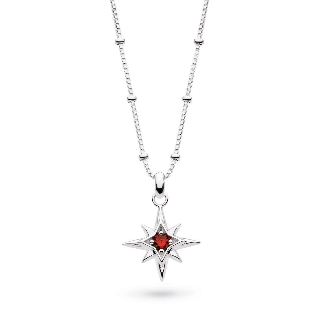 Aurora Birthstone Necklace - January