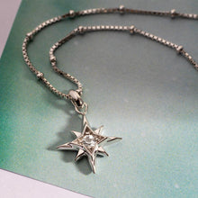 Load image into Gallery viewer, Aurora Birthstone Necklace - April

