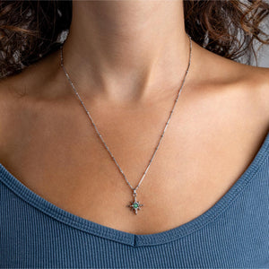 Aurora Birthstone Necklace - May