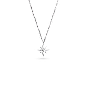 Céleste North Star CZ Mini 18" Necklace