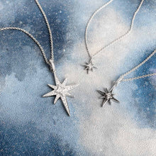 Load image into Gallery viewer, Céleste North Star CZ Mini 18&quot; Necklace
