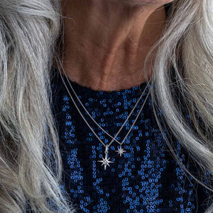 Céleste North Star CZ 18" Necklace