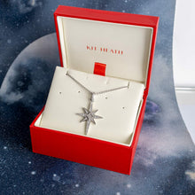 Load image into Gallery viewer, Céleste North Star Lux Pavé CZ 20&quot; Necklace
