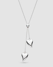 Load image into Gallery viewer, Desire Cherish Heart Lariat Necklace
