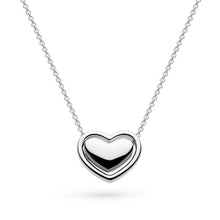 Load image into Gallery viewer, Big Love Silver Heart Necklace
