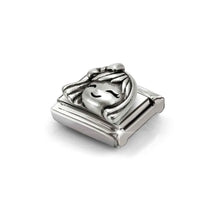Load image into Gallery viewer, Composable Classic Link Girl In Oxidised Silver
