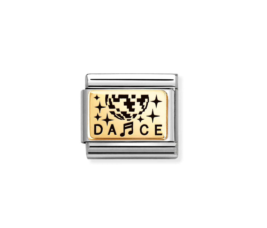 Composable Classic Link World Of Dance In Bonded Yellow Gold