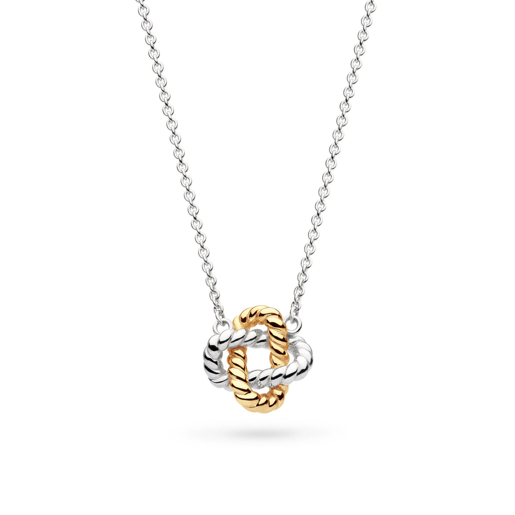 Marina Rope Knot Golden Necklace