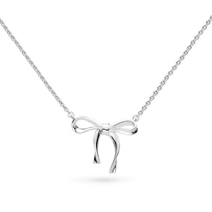 Serenity Ribbon Bow Necklace