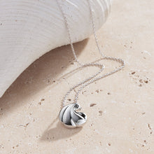 Load image into Gallery viewer, Océane Shell Echo Spiral Necklace
