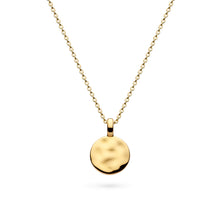Load image into Gallery viewer, Mirage Reflect Golden GP Round Disc Mini Necklace
