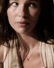 Load image into Gallery viewer, Glint Golden Two-Tone Mini Necklace
