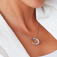 Load image into Gallery viewer, Bevel Cirque Pavé Necklace
