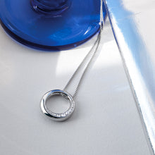 Load image into Gallery viewer, Bevel Cirque Pavé Necklace
