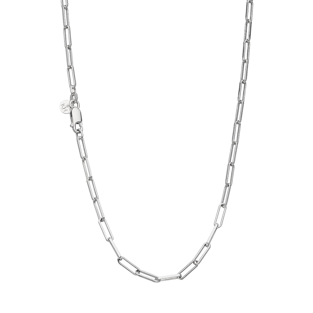 Revival Paperclip Link Chain Necklace – 17″