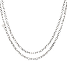 Load image into Gallery viewer, Revival Rolo Oval Link Chain Necklace
