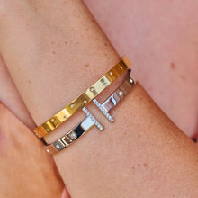 Load image into Gallery viewer, Stella Waterproof Bangle - Gold Plated

