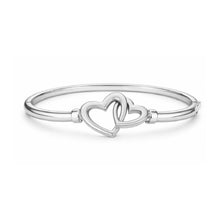 Load image into Gallery viewer, Linked Heart Waterproof Bangle

