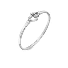 Load image into Gallery viewer, Linked Heart Waterproof Bangle
