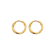Load image into Gallery viewer, Cove Small Waterproof Huggies - Gold Plated
