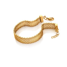 Load image into Gallery viewer, Mesh Waterproof Bracelet - Gold Plated
