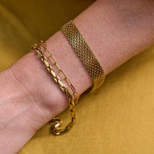 Load image into Gallery viewer, Braid Waterproof Bracelet - Gold Plated
