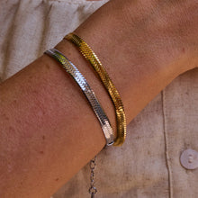 Load image into Gallery viewer, Snake Waterproof Bracelet - Gold Plated
