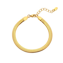 Load image into Gallery viewer, Snake Waterproof Bracelet - Gold Plated
