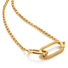 Load image into Gallery viewer, Icon Waterproof Carabiner Necklace - Gold Plated
