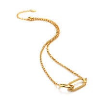 Load image into Gallery viewer, Icon Waterproof Carabiner Necklace - Gold Plated
