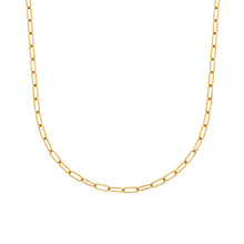Load image into Gallery viewer, Paperclip Waterproof Necklace - Gold Plated
