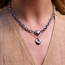 Load image into Gallery viewer, Chunky Heart Waterproof Necklace
