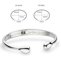Load image into Gallery viewer, Coast Pebble Smooth Hinged Bangle
